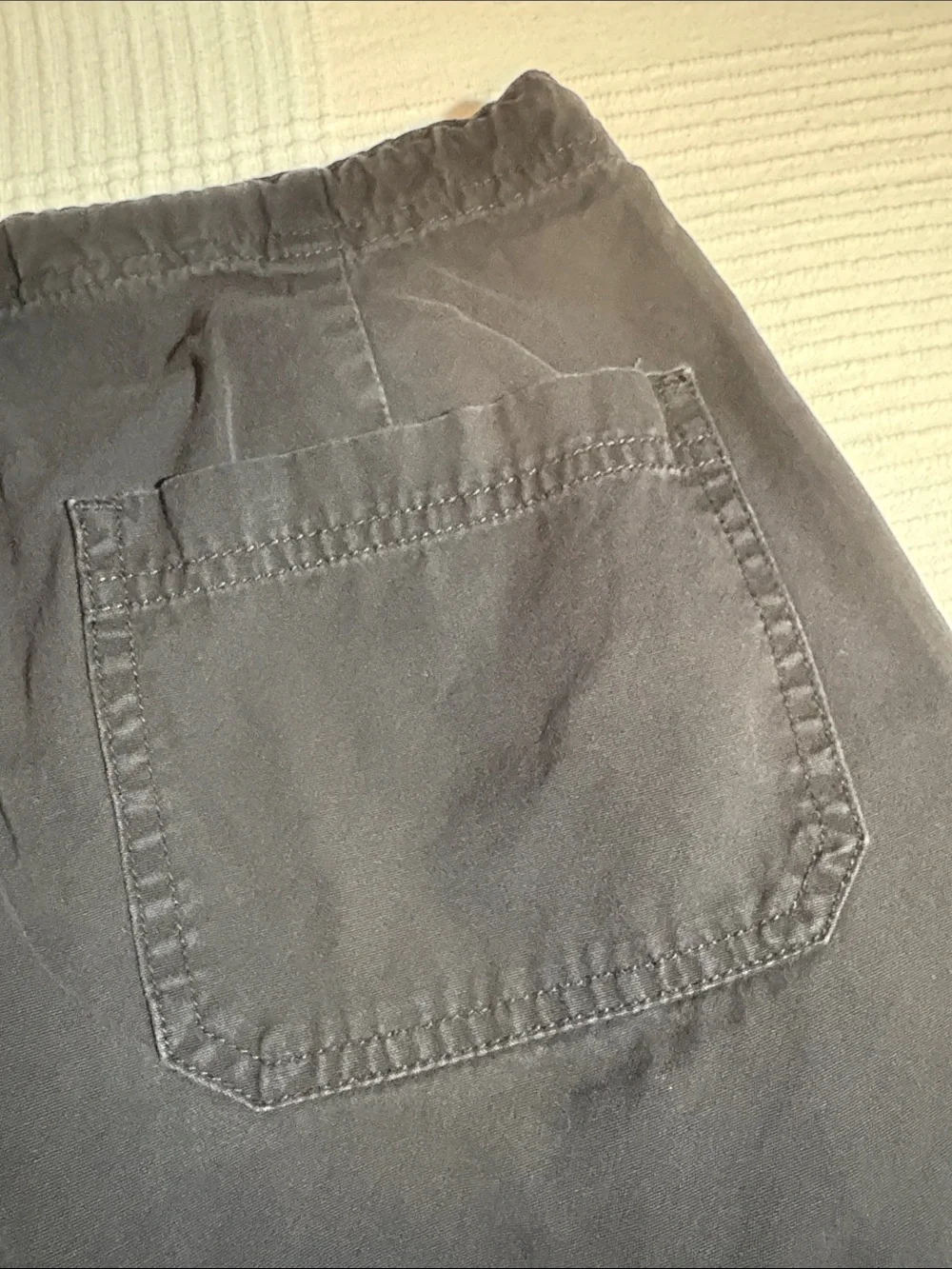 JJill women’s Black Drawstring Cotton Shorts